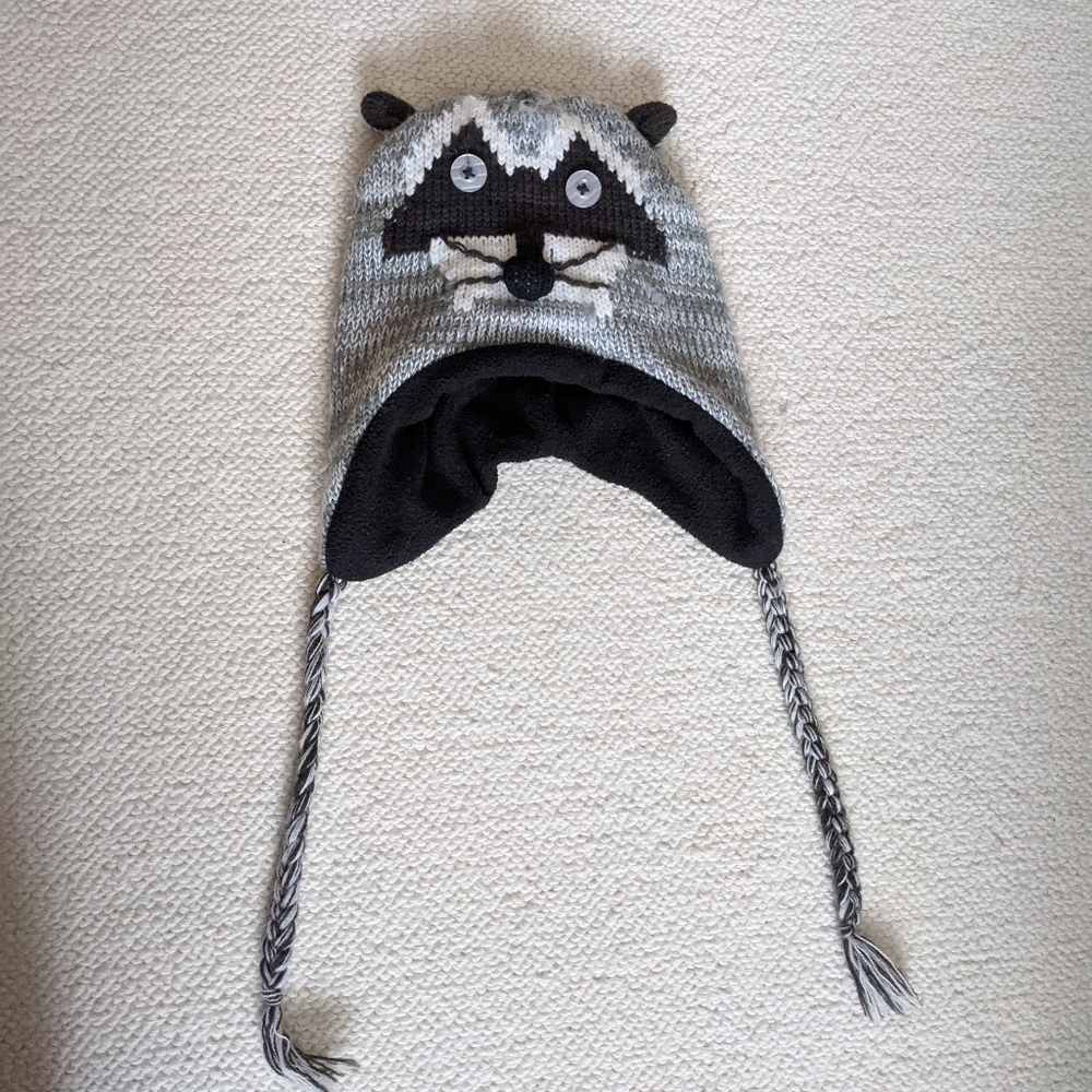 Raccoon Beanie